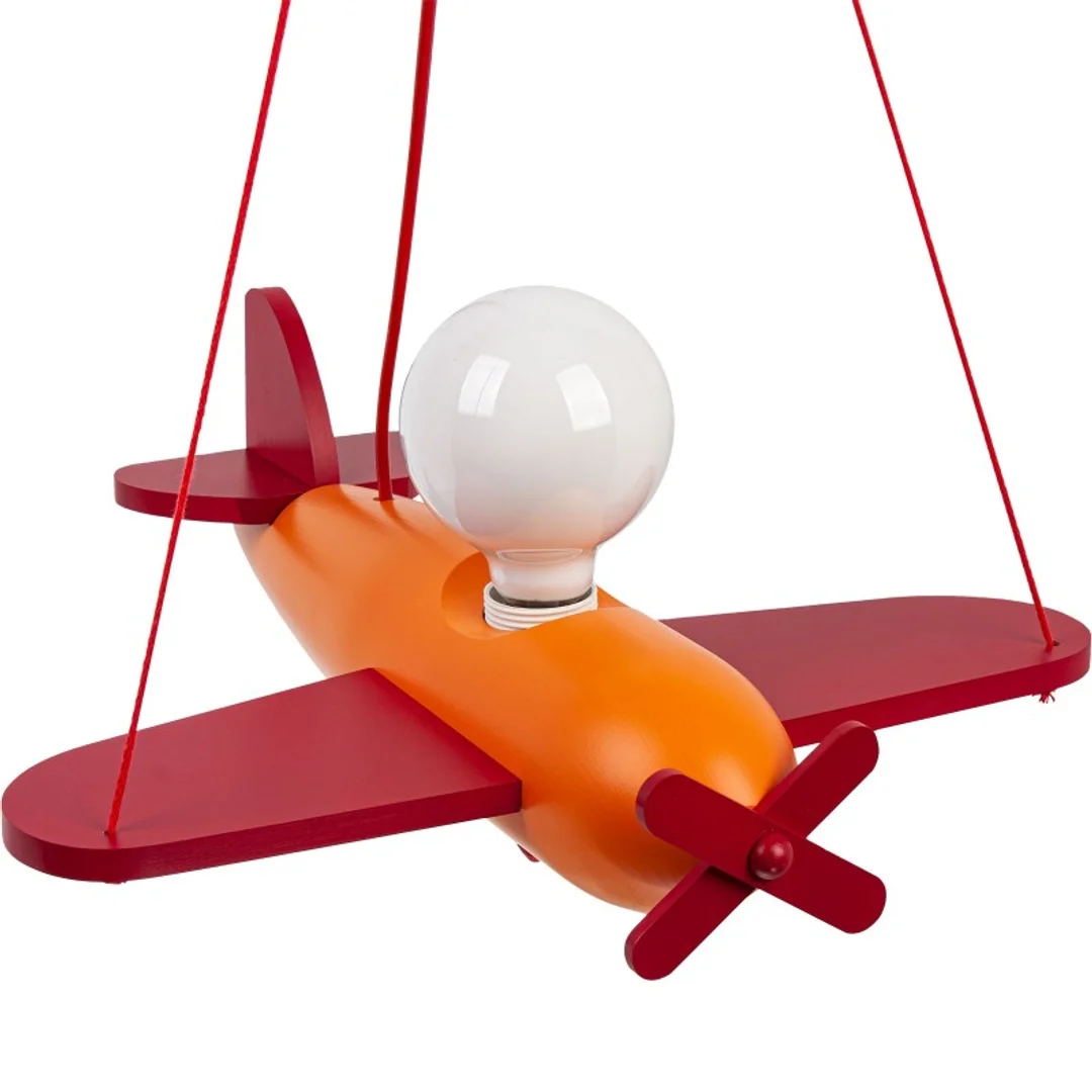 Lampa wisząca Clipper czerwono-pomarańczowy — zdjęcie 3