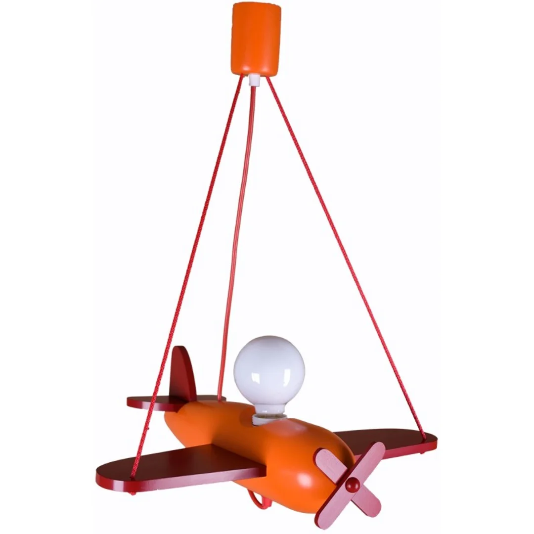 Lampa wisząca Clipper czerwono-pomarańczowy — zdjęcie 7