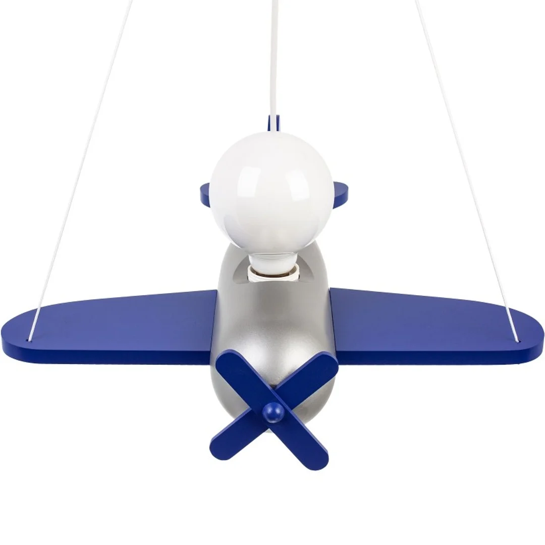 Lampa wisząca Clipper granatowo-srebrny — zdjęcie 2