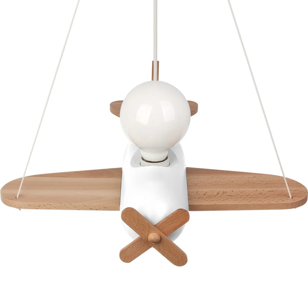 Lampa wisząca Clipper naturalno-biały — zdjęcie 3