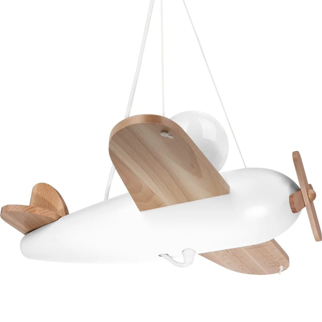 Lampa wisząca Clipper naturalno-biały — zdjęcie 5
