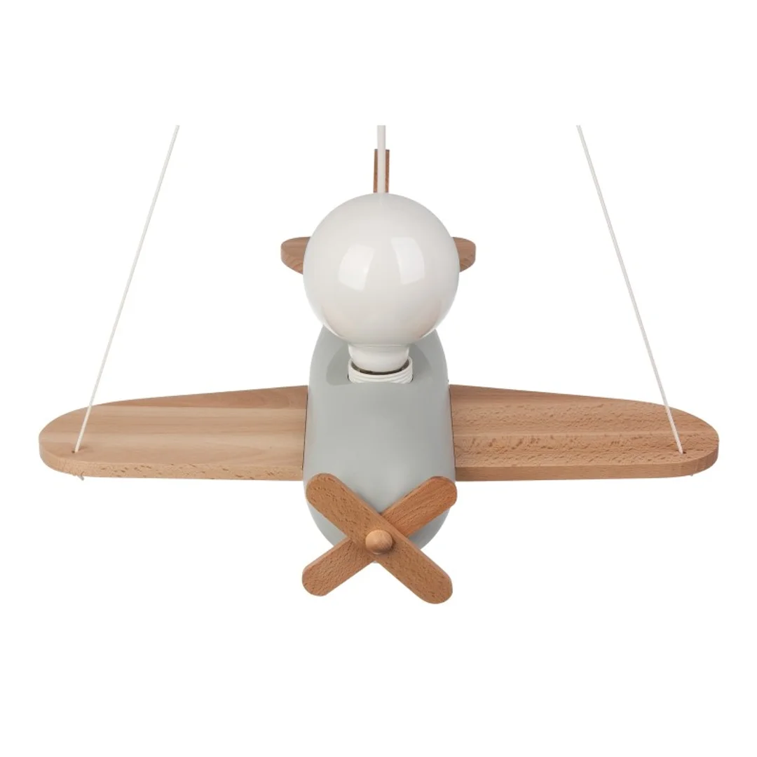 Lampa wisząca Clipper naturalno-szary — zdjęcie 6