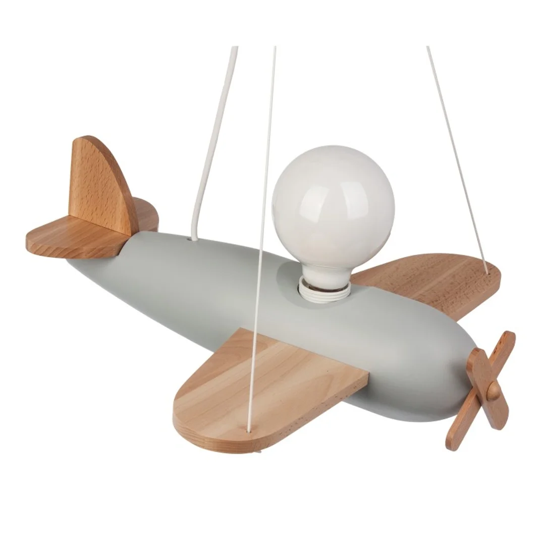 Lampa wisząca Clipper naturalno-szary — zdjęcie 7