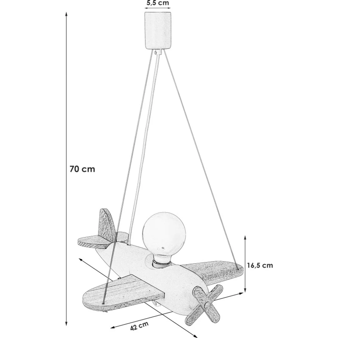 Lampa wisząca Clipper zielono-błękitny — zdjęcie 2