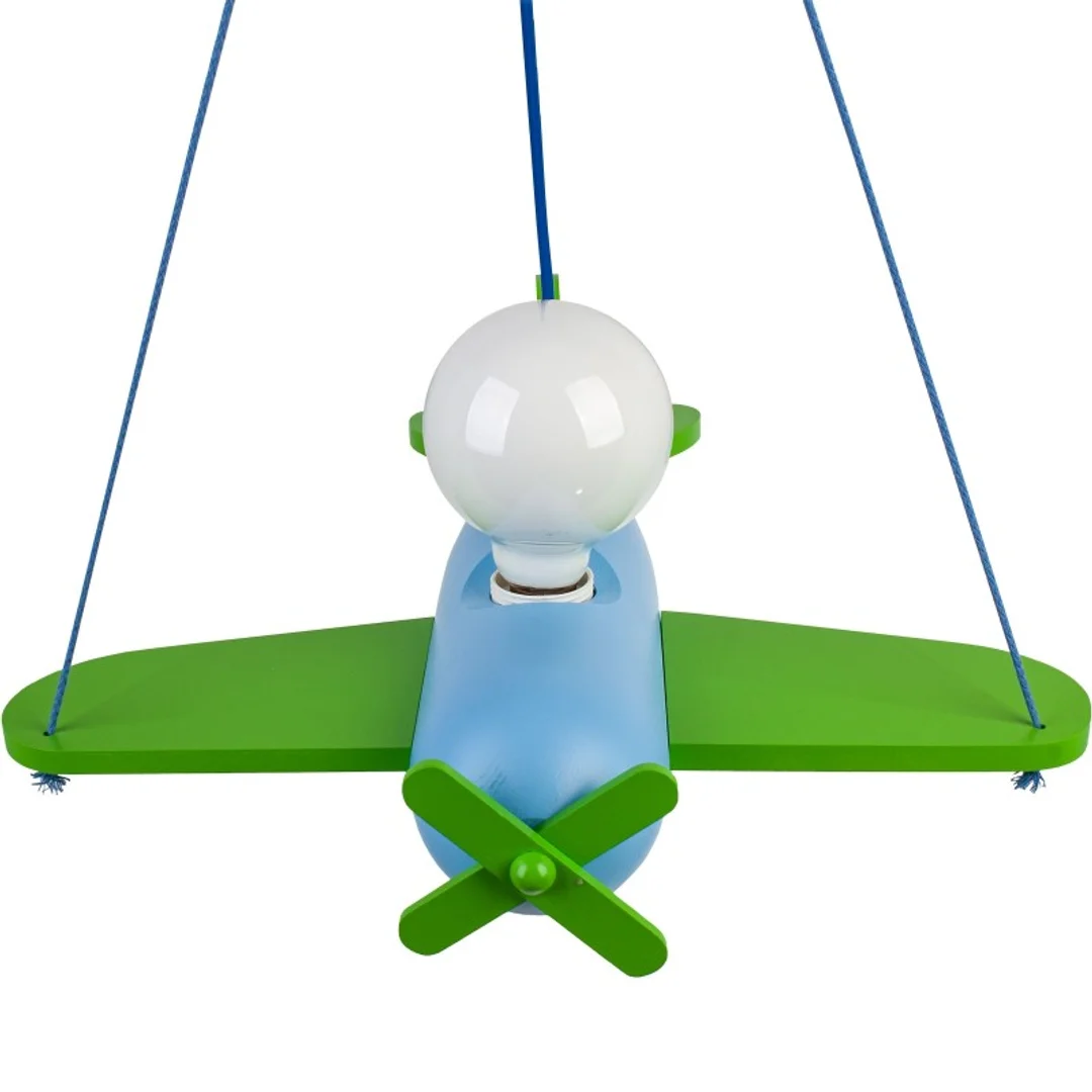 Lampa wisząca Clipper zielono-błękitny — zdjęcie 5