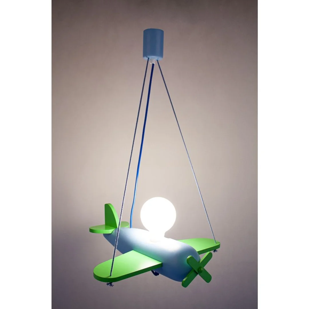 Lampa wisząca Clipper zielono-błękitny — zdjęcie 7