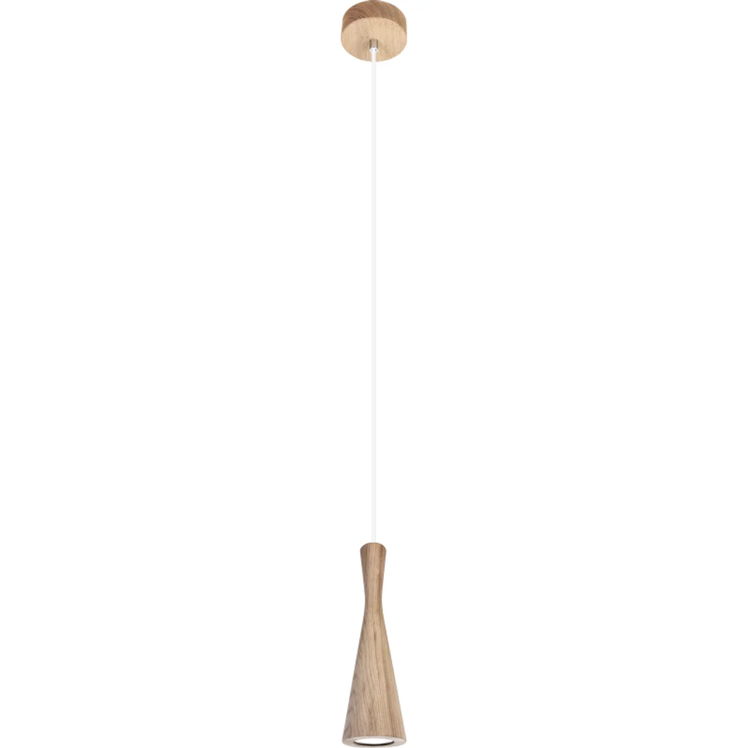 Lampa wisząca dąb Vegas 1pł - biały — zdjęcie 3