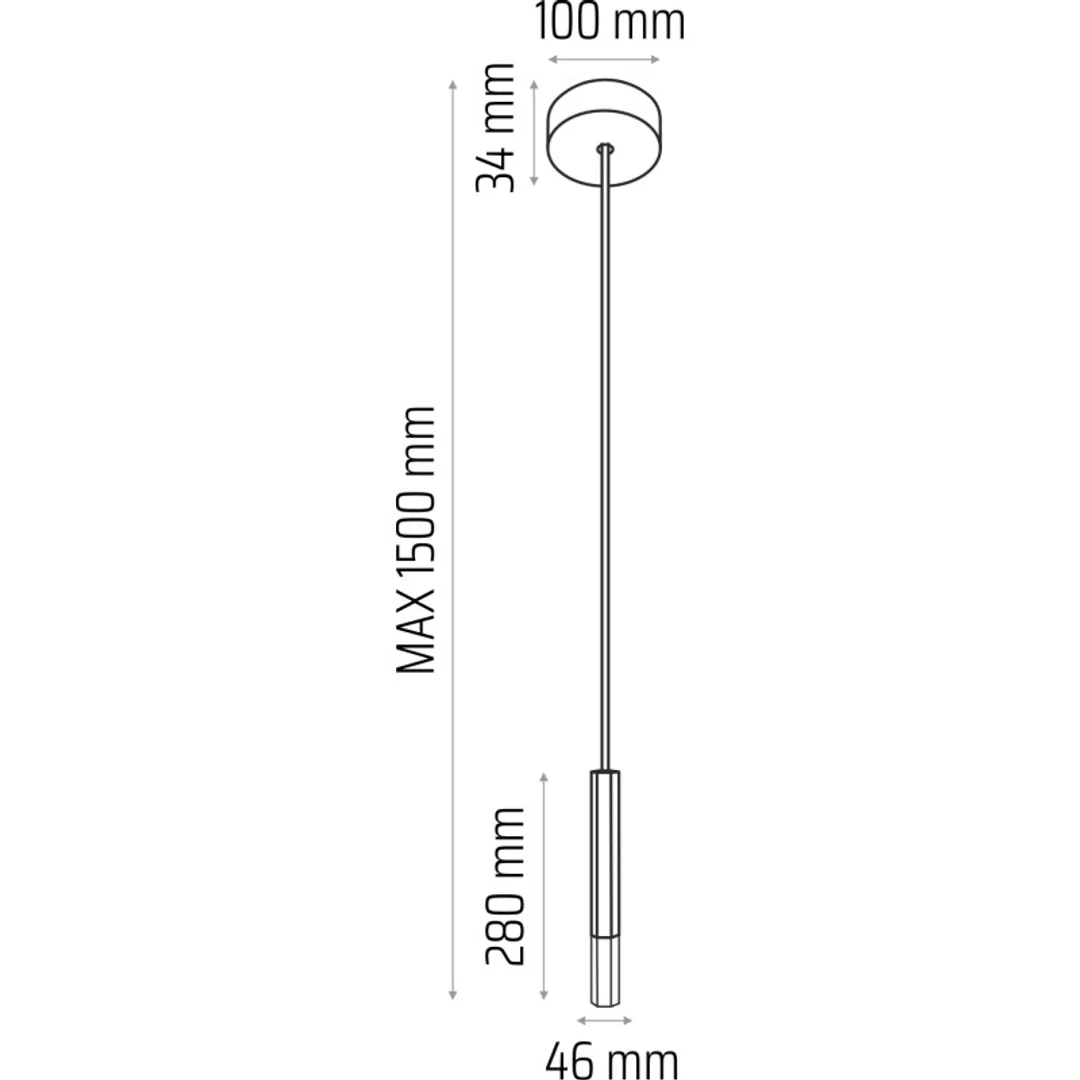 Lampa wisząca Madera2 Hexa 1 pł klosz szary — zdjęcie 2