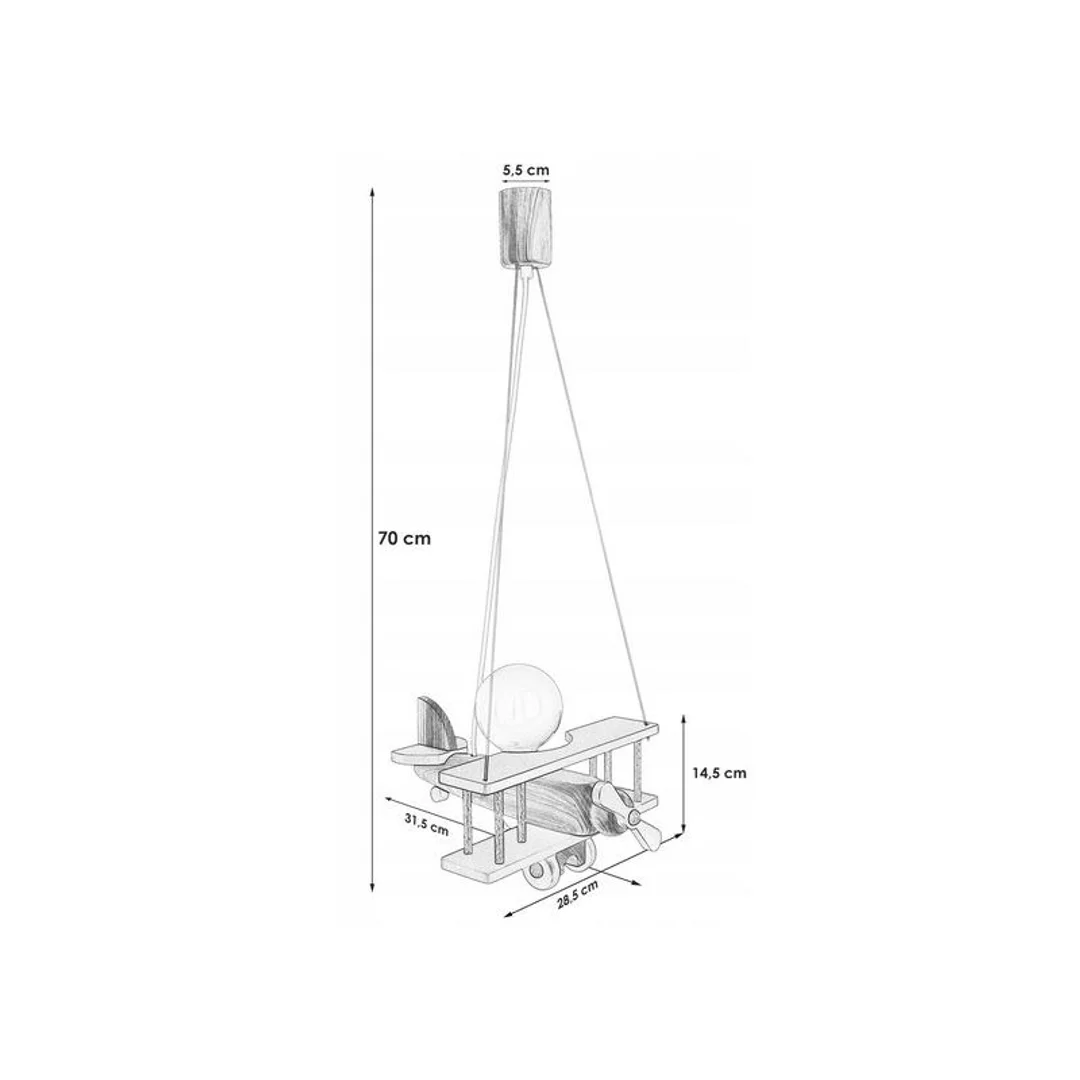 Lampa wisząca Samolot mały - multikolor — zdjęcie 8