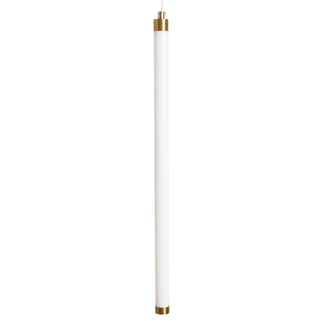Glamour Lampa wisząca Abigali Cilinder 2 WW 16W, złoty