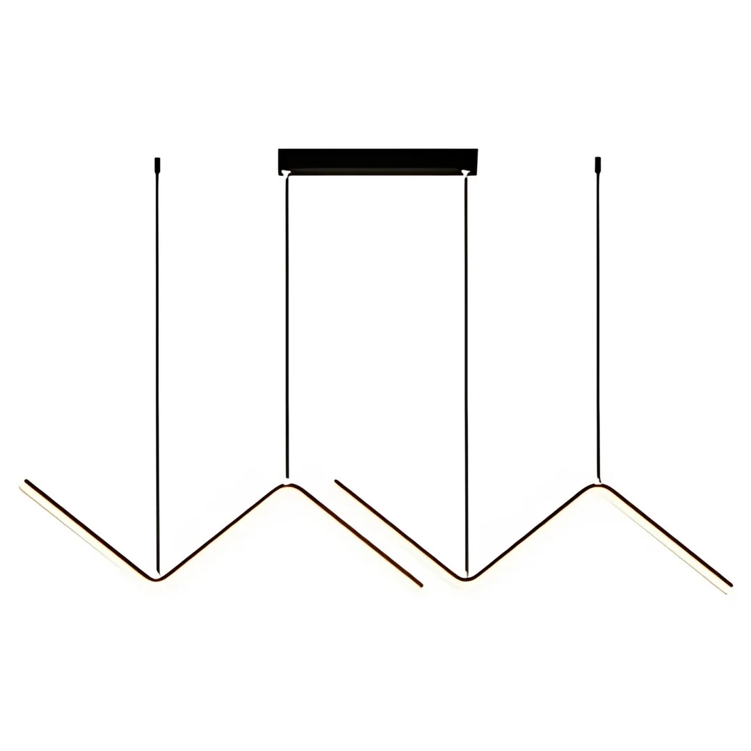 Lampa wisząca Abigali MontBlanc 26W liniowa 90cm nowoczesna czarny