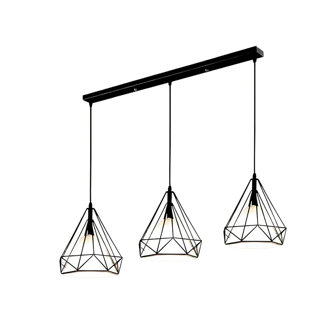 Lampa wisząca Diament Abigali Diamond III L