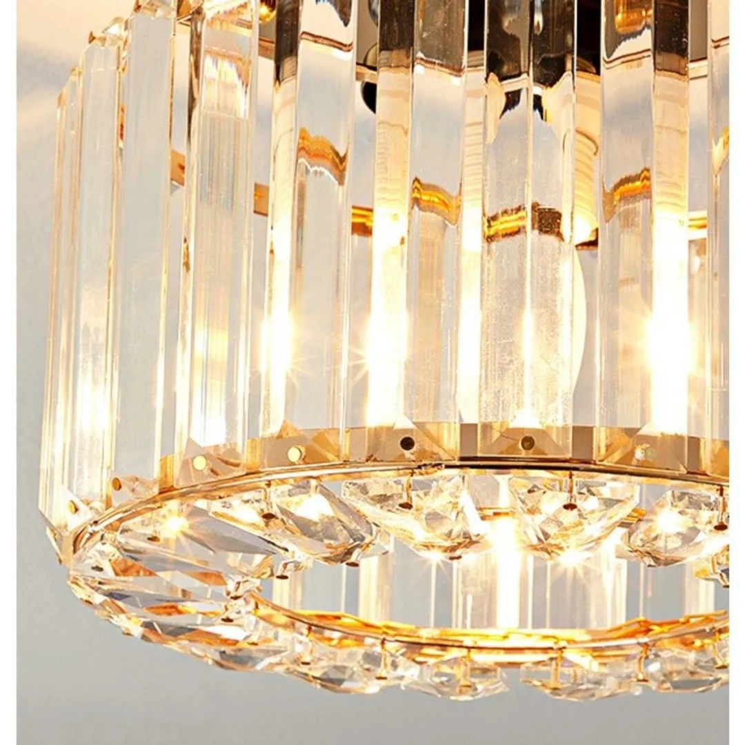 Glamour Lampa sufitowa Abigali Cristal E27 złoty CRK-E27 — zdjęcie 3