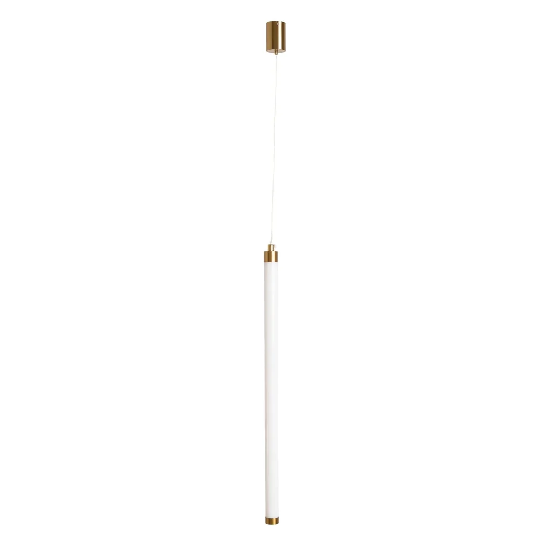 Glamour Lampa wisząca Abigali Cilinder 2 WW 16W, złoty — zdjęcie 3