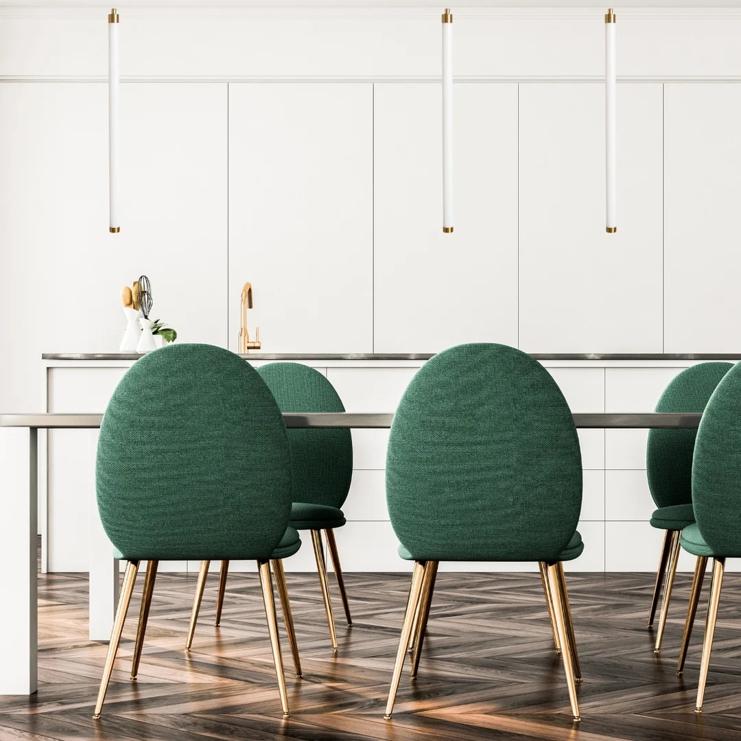 Glamour Lampa wisząca Abigali Cilinder 2 WW 16W, złoty — zdjęcie 9
