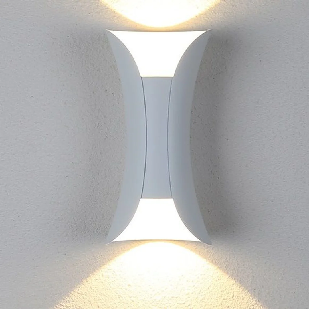 Kinkiet Abigali White IP65 2x5W 3000K — zdjęcie 2
