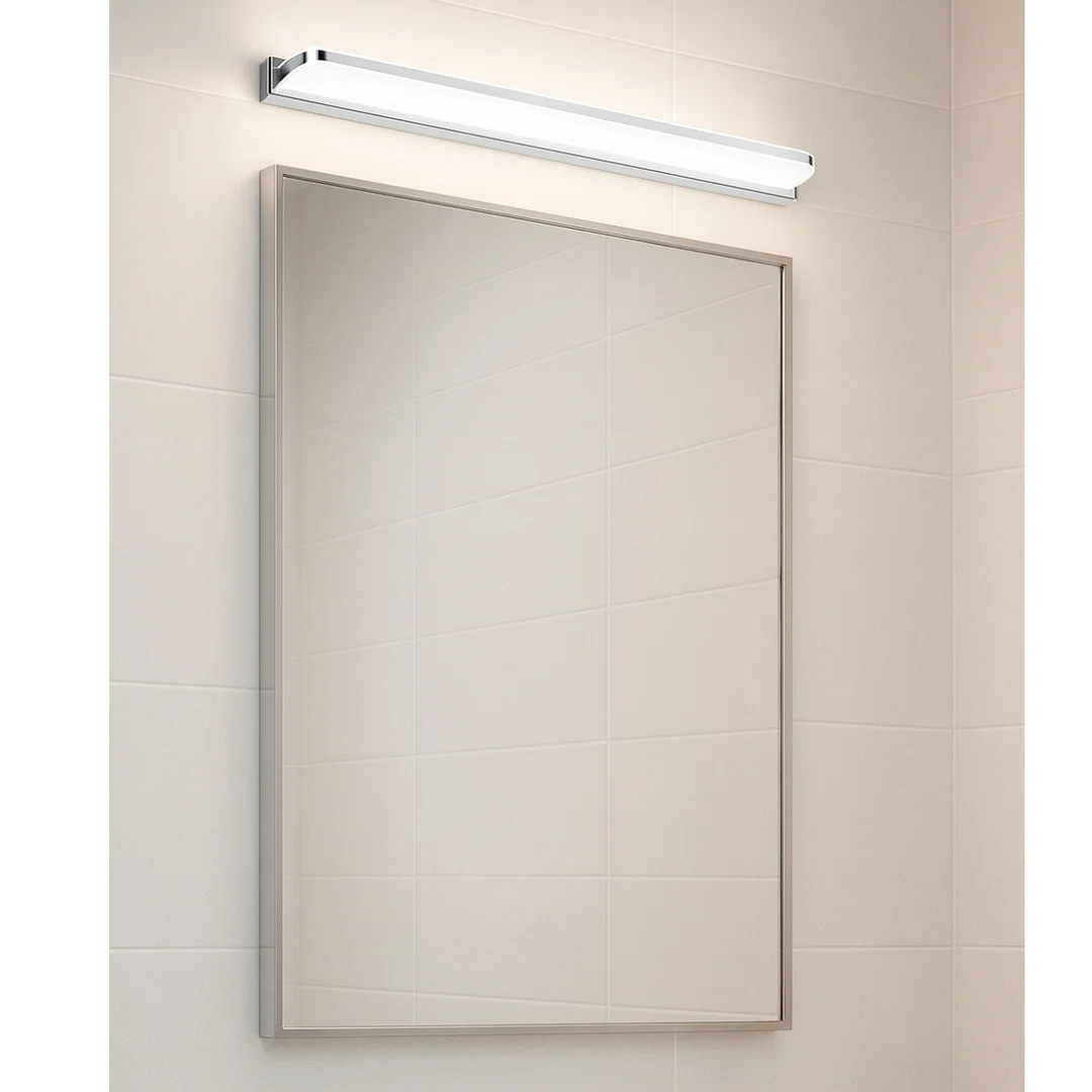 Kinkiet nad lustro Abigali Mirror 6500K 60cm srebrny — zdjęcie 4
