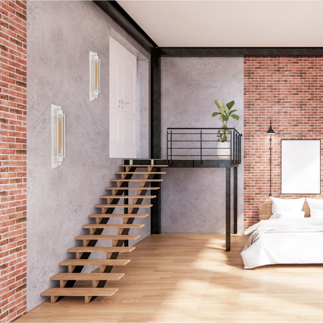 Kinkiet Retro Loft Abigali E27 biały — zdjęcie 2