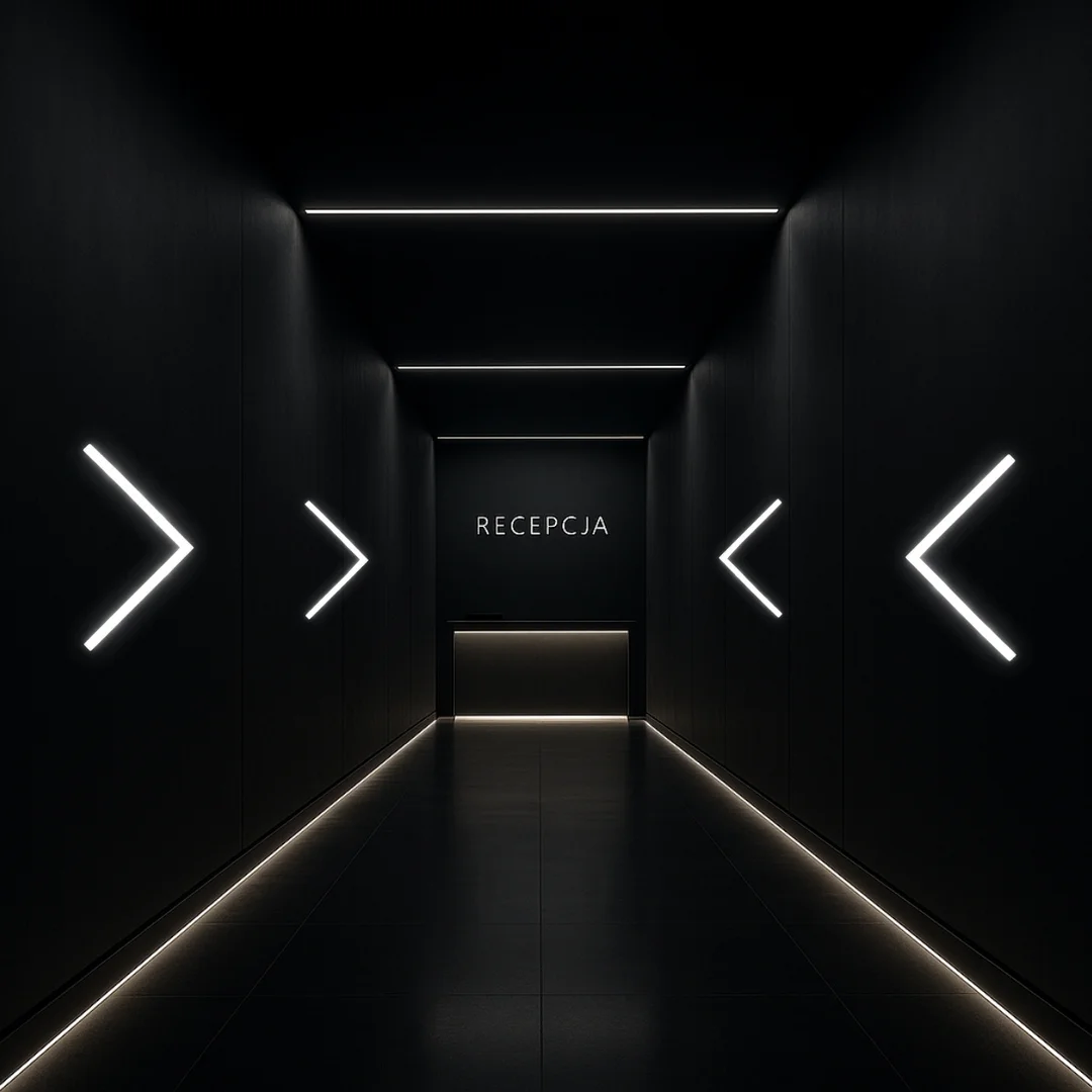 Lampa LED Hexagon Blaupunkt 19,2W panel sufitowy led 4000K CRI90 w kształcie strzałki — zdjęcie 7