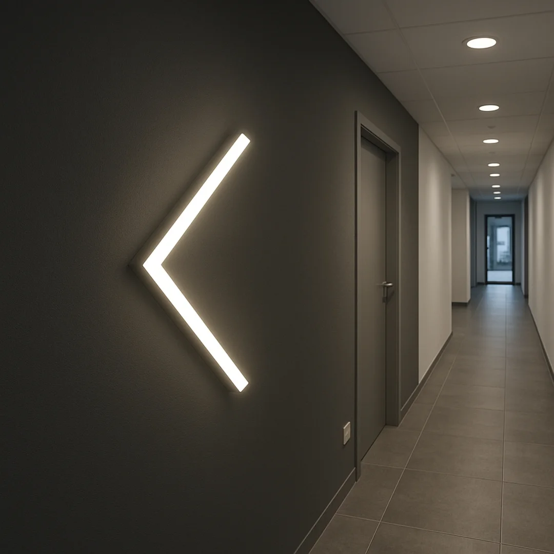 Lampa LED Hexagon Blaupunkt 19,2W panel sufitowy led 4000K CRI90 w kształcie strzałki — zdjęcie 9