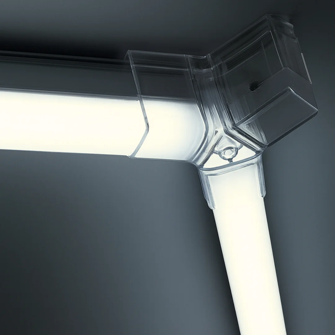 Lampa LED Hexagon Blaupunkt 58W geometryczny panel sufitowy led 4000K CRI90 w kształcie plastra miodu — zdjęcie 7