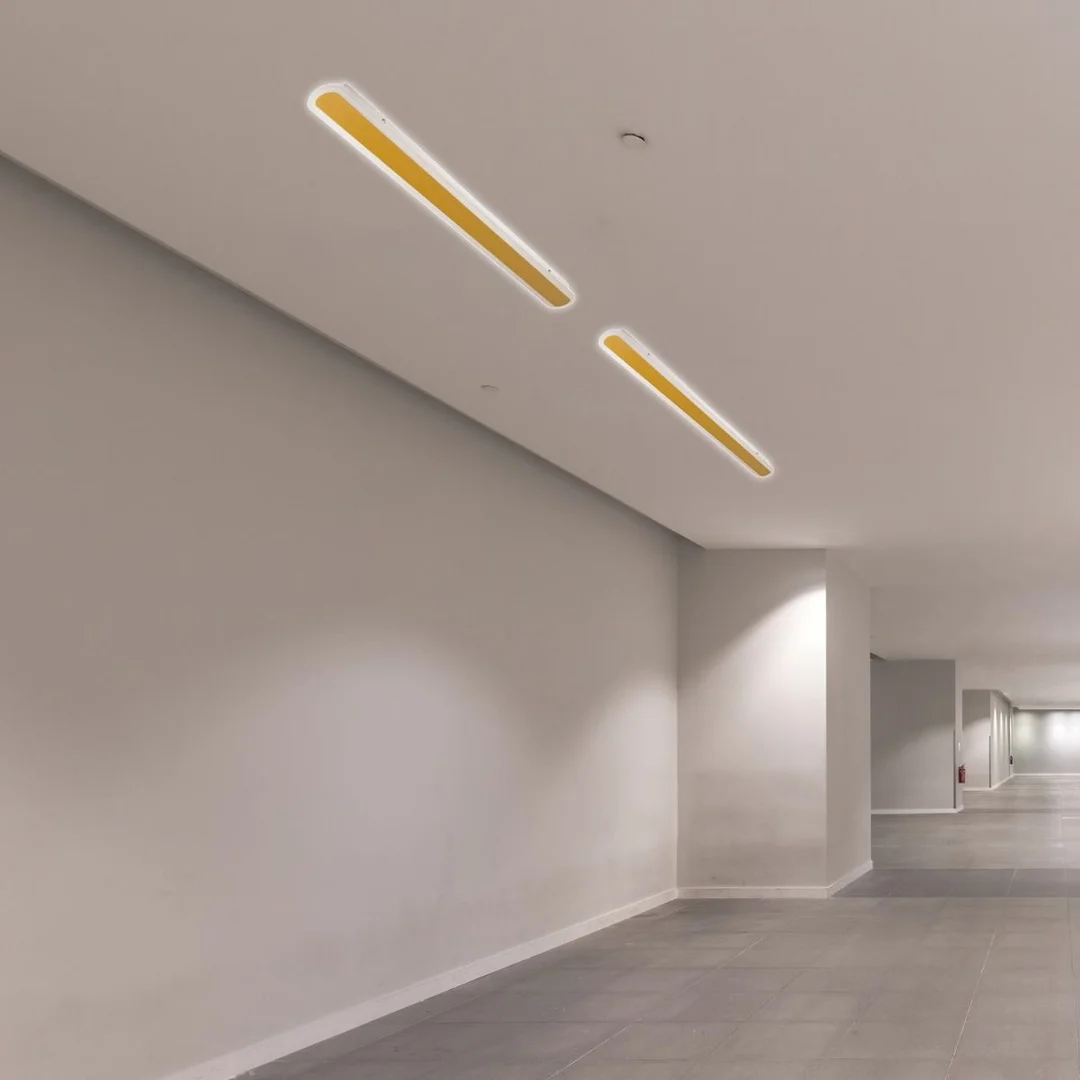 Lampa liniowa LED Abigali Interior gold 1000 mm 28W — zdjęcie 2