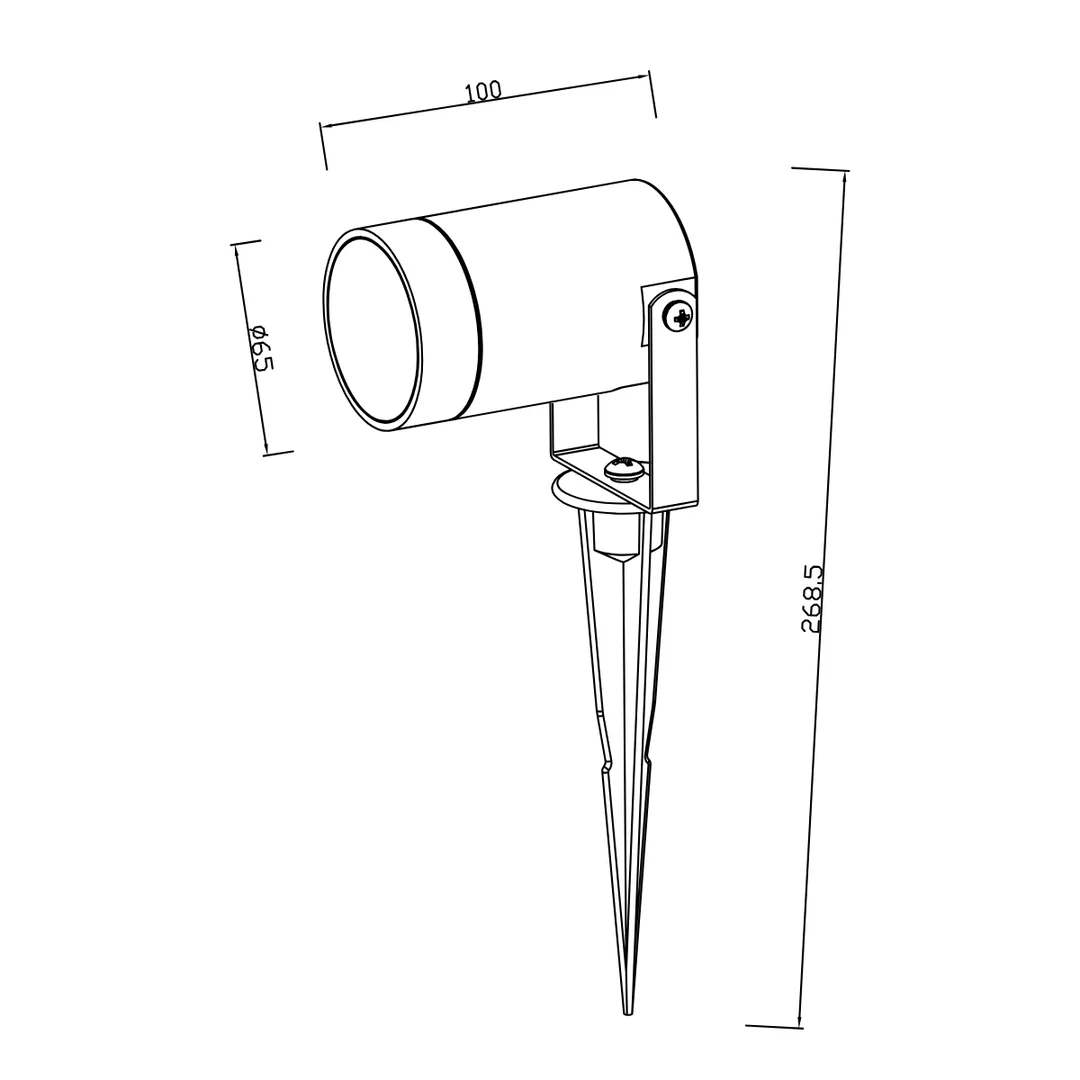 Lampa ogrodowa Abigali Gardeno IP65 GU10 — zdjęcie 5