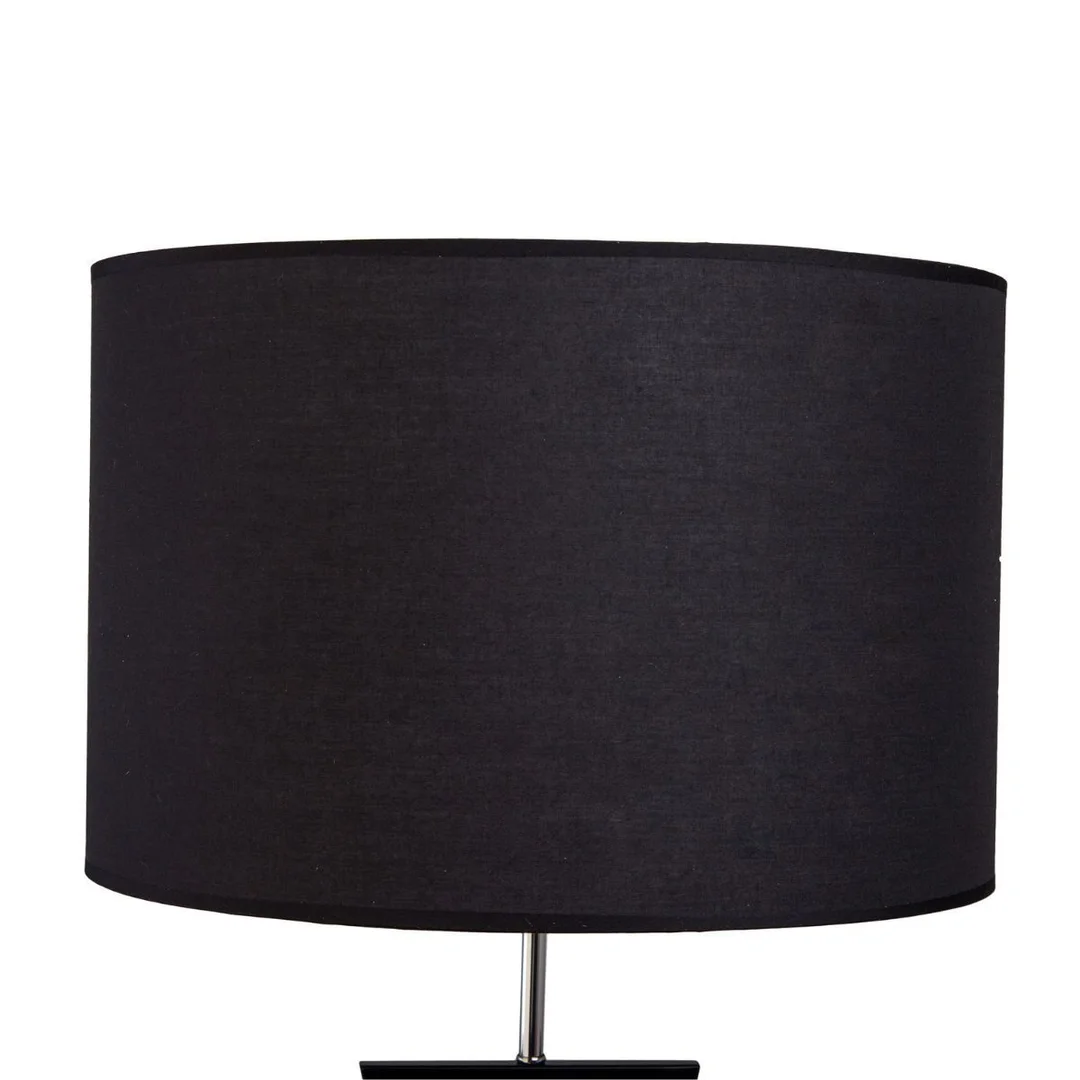 Lampa podłogowa Abigali Sand Glass czarna — zdjęcie 3