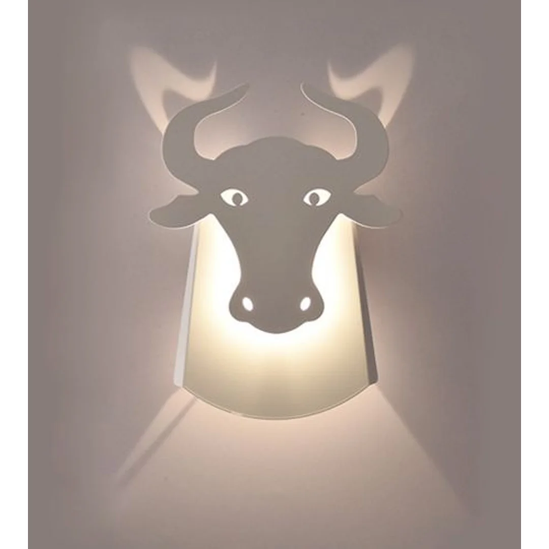 Lampa ścienna LED Byk Abigali Bull Biała — zdjęcie 3