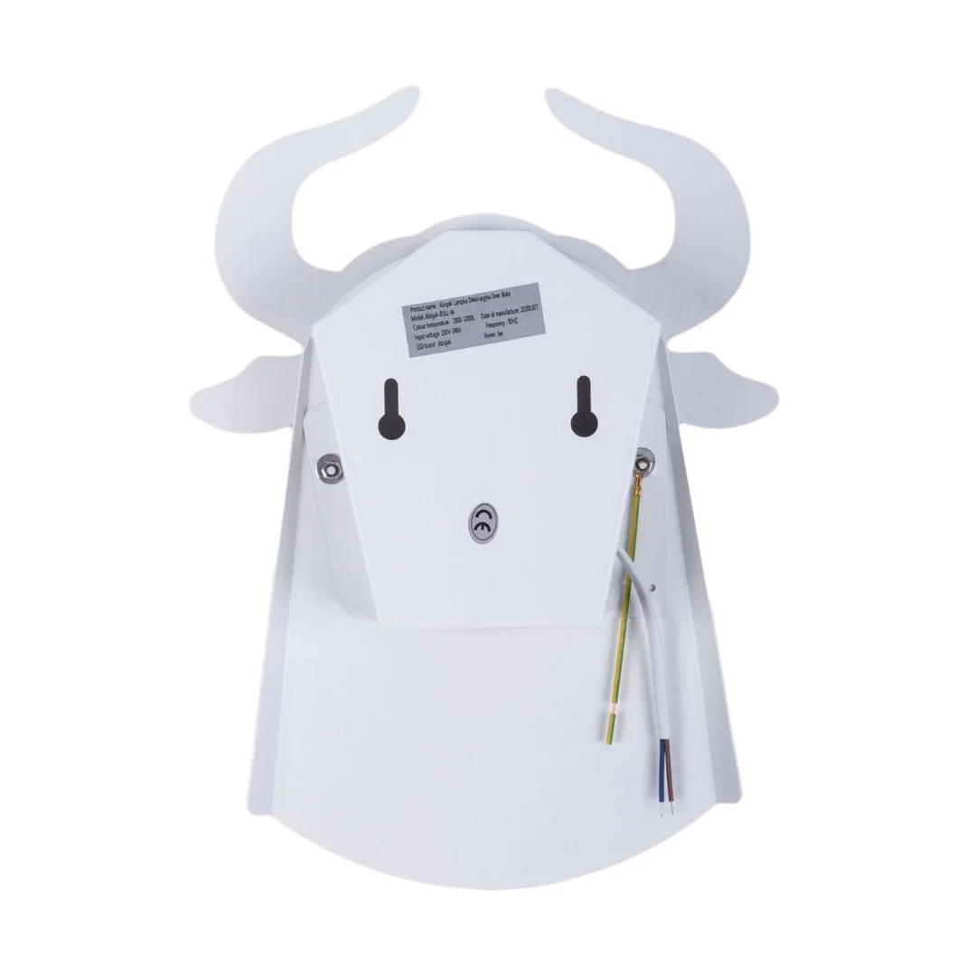 Lampa ścienna LED Byk Abigali Bull Biała — zdjęcie 6