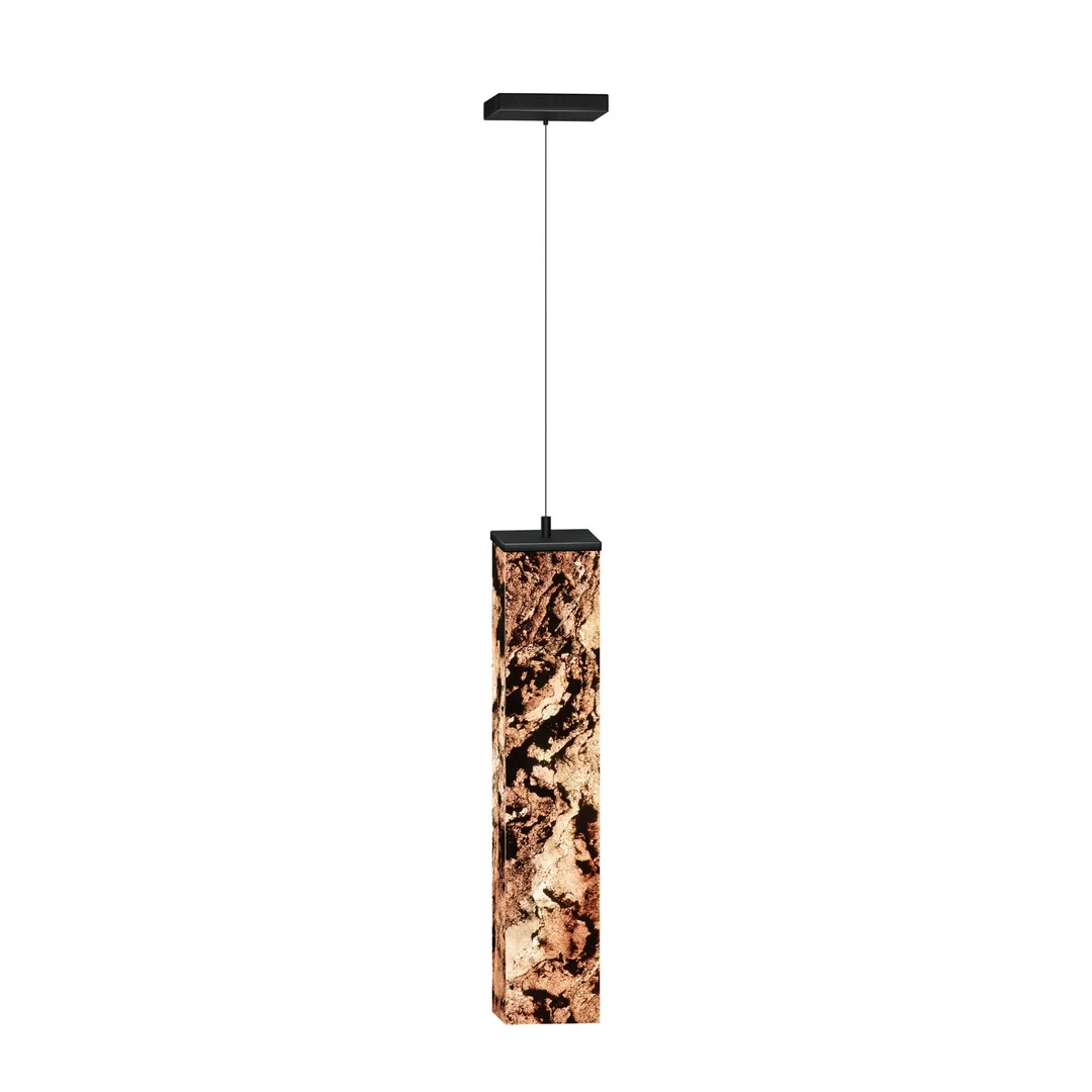 Lampa wisząca Abigali 6614 Marble Stone 606R 25W 3000K 6 x 6 x 50 cm — zdjęcie 2