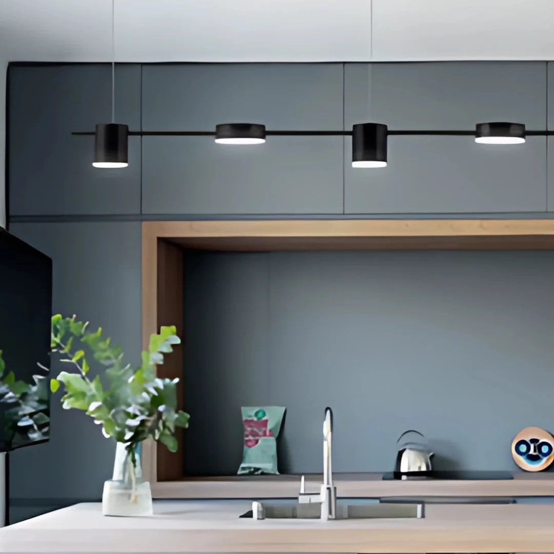 Lampa wisząca Abigali Glichio 35W 120cm liniowa nowoczesna czarna — zdjęcie 4