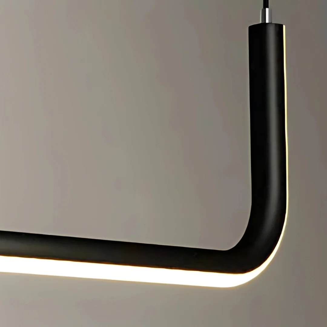 Lampa wisząca Abigali Nikon 36W nowoczesna czarna — zdjęcie 4