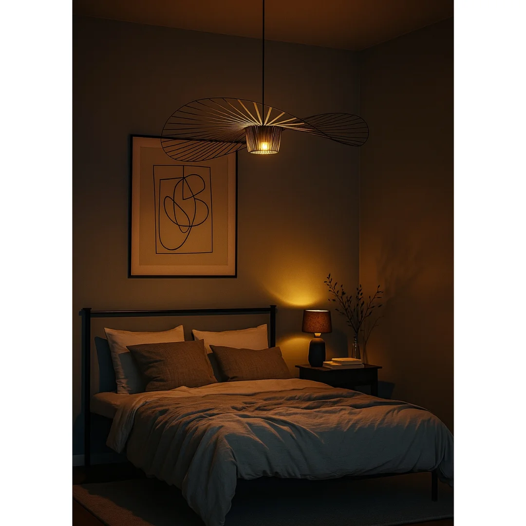 Lampa wisząca Abigali Paris E27 nowoczesna czarny — zdjęcie 3