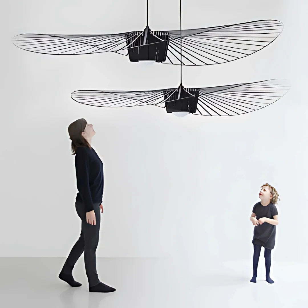 Lampa wisząca Abigali Paris E27 nowoczesna czarny — zdjęcie 5