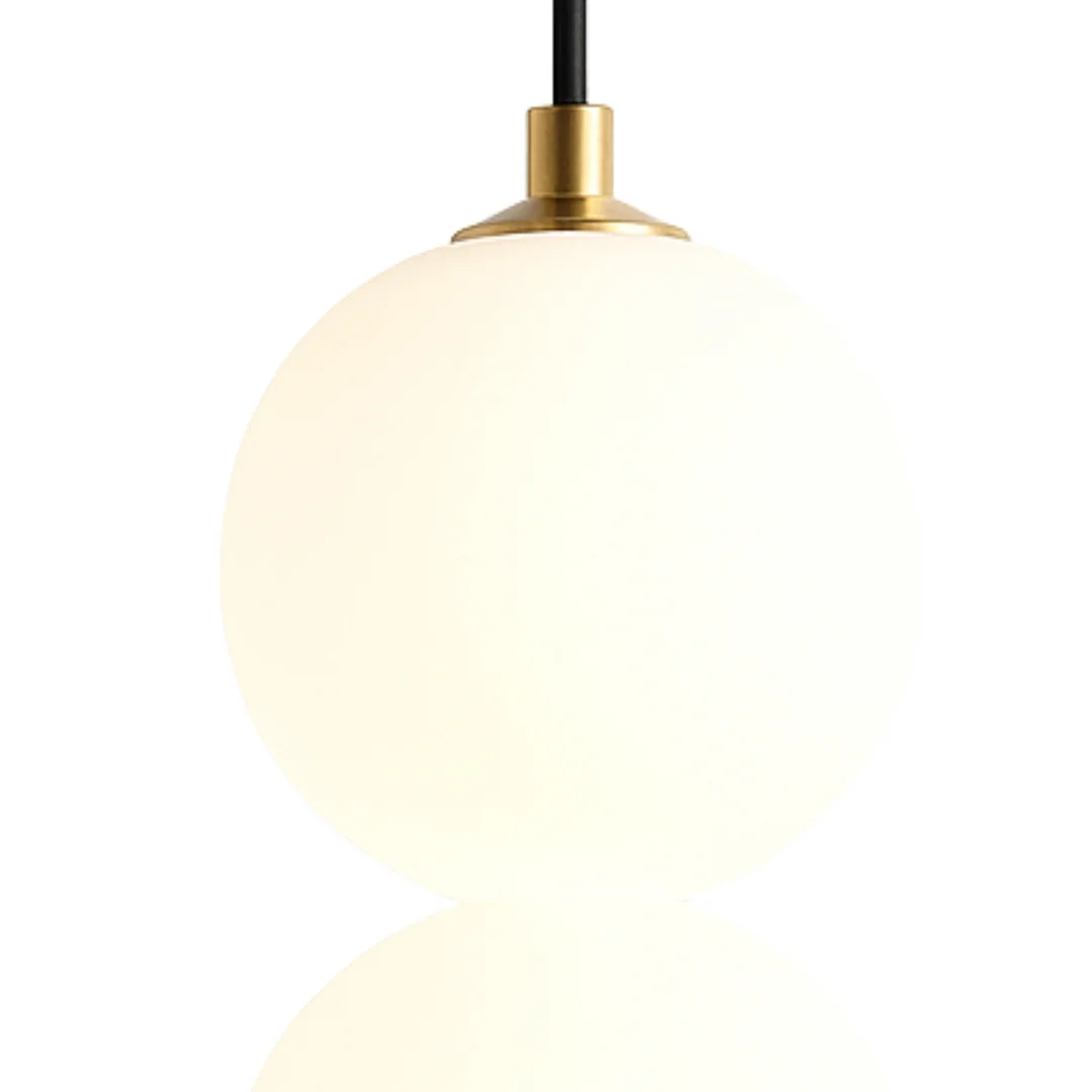 Lampa wisząca Abigali Pontti2 6W złoty/mleczne kule — zdjęcie 5