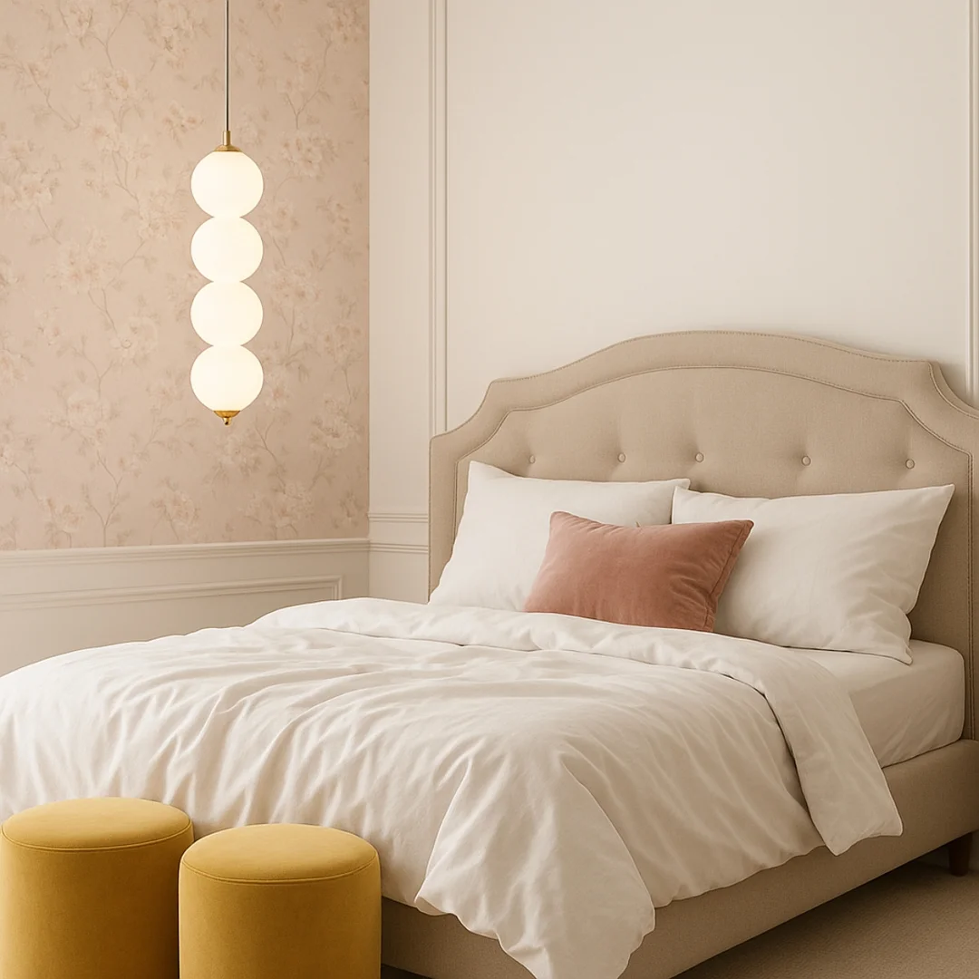 Lampa wisząca Abigali Pontti4 12W złoty/mleczne kule — zdjęcie 2