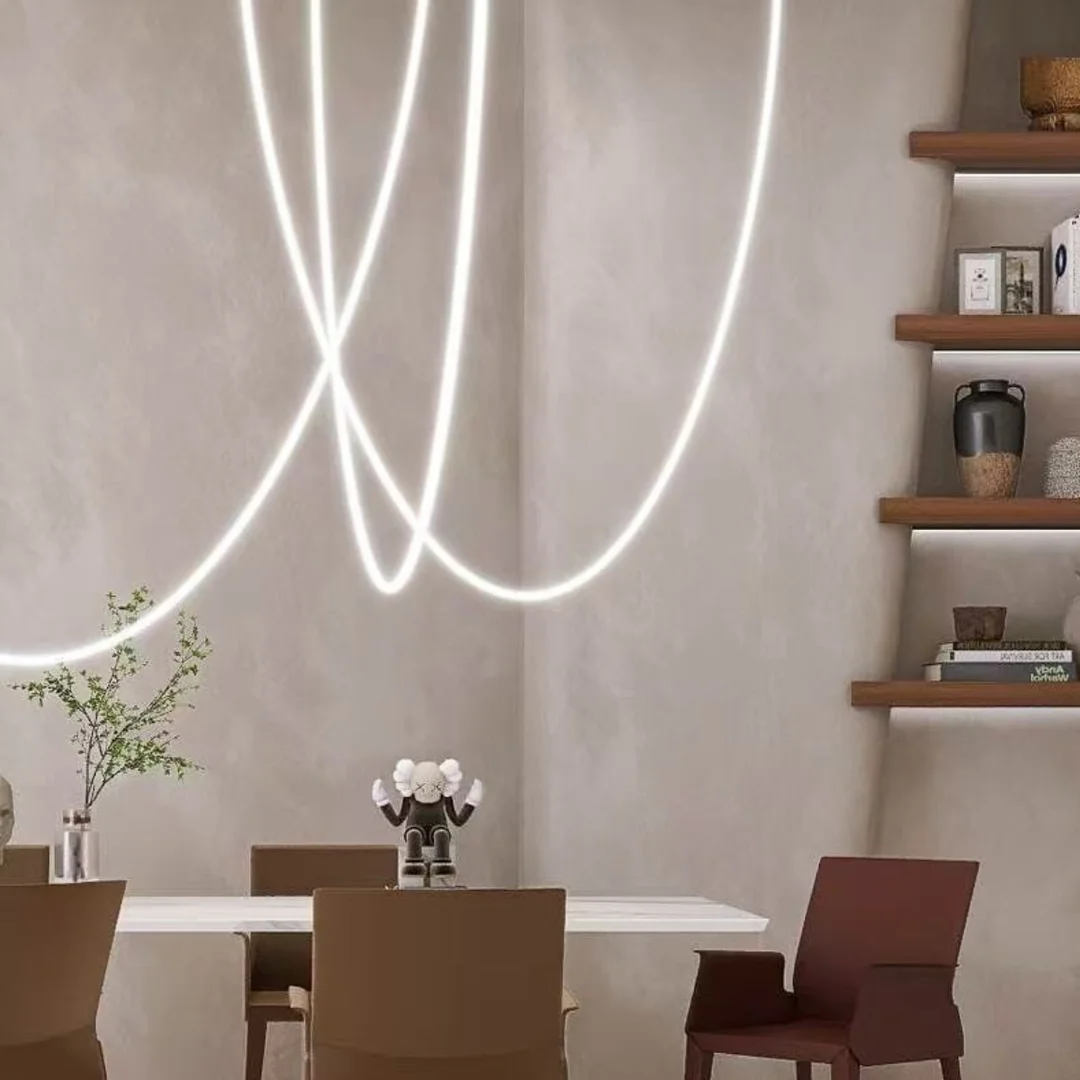 Lampa wisząca Abigali Skyline 20W 3000K nowoczesna 1m — zdjęcie 5