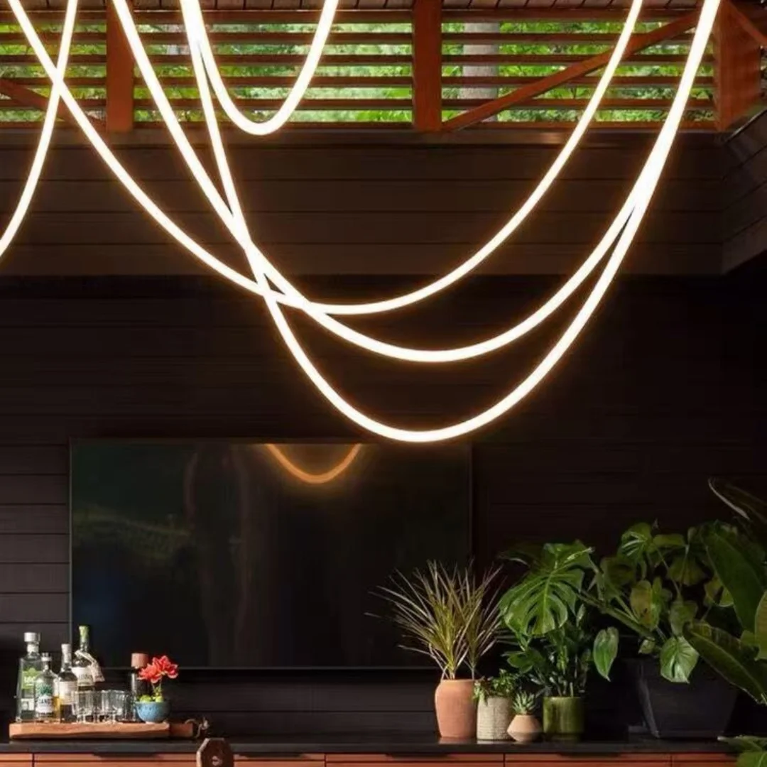 Lampa wisząca Abigali Skyline 40W 3000K nowoczesna 2m — zdjęcie 4