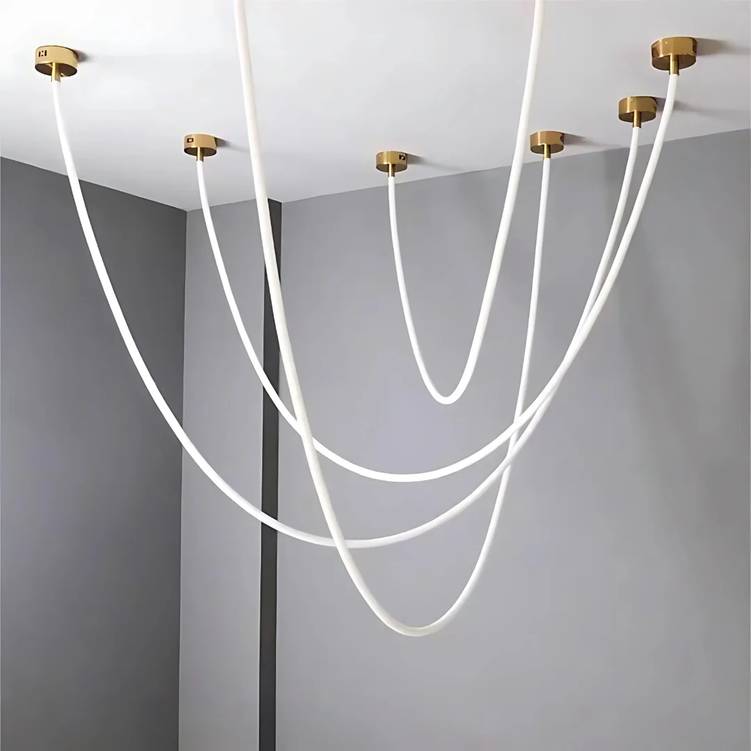 Lampa wisząca Abigali Skyline 40W 3000K nowoczesna 2m — zdjęcie 6