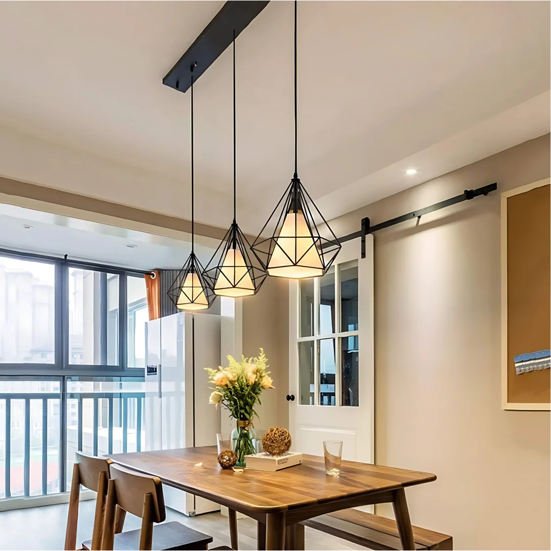 Lampa wisząca Diament Abigali Diamond III L — zdjęcie 3