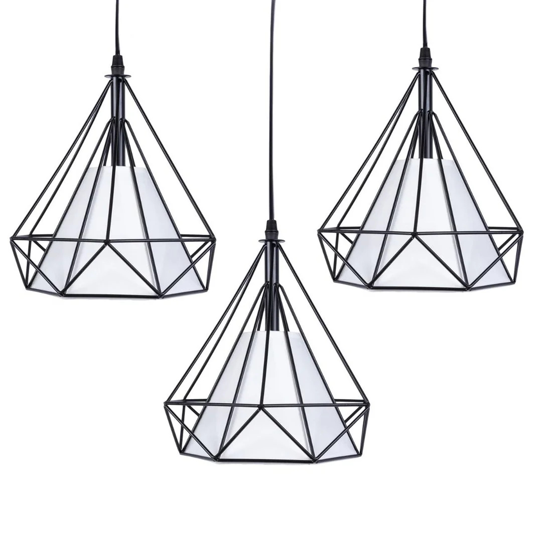 Lampa wisząca Diament Abigali Diamond III L — zdjęcie 5