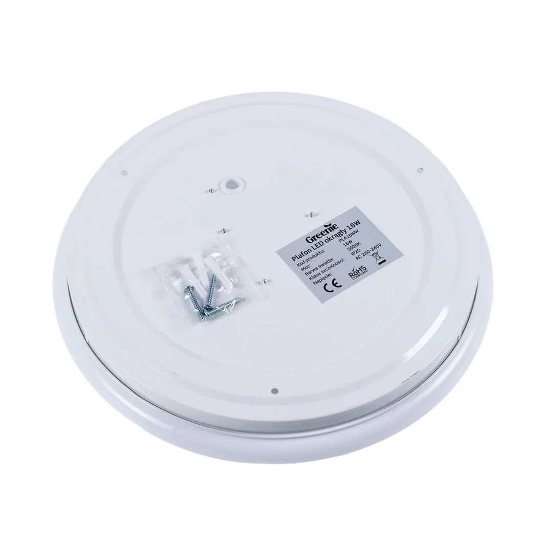 Plafon LED Greenie okrągły Ø38 x 10 cm 22W NW — zdjęcie 4