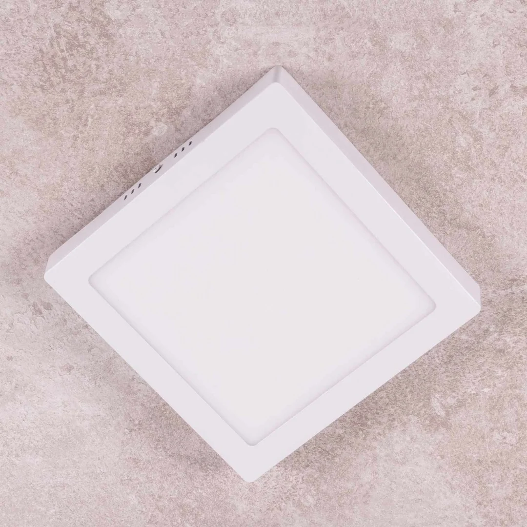 Plafon LED Greenie SOLID kwadratowy metalowy 220x220 18W CW — zdjęcie 3