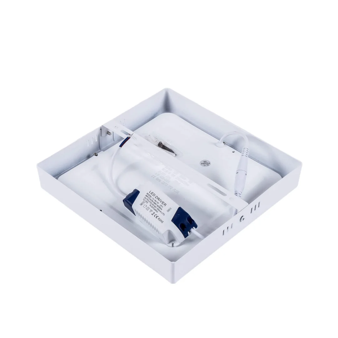 Plafon LED Greenie SOLID kwadratowy metalowy 220x220 18W CW — zdjęcie 6