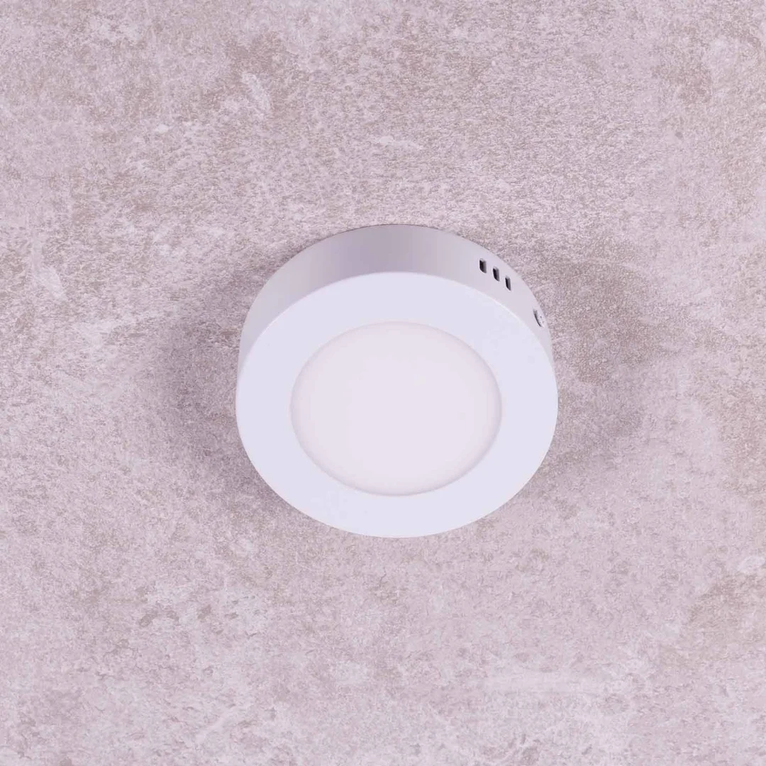 Plafon LED Greenie SOLID okrągły metalowy Ø120 5W CW — zdjęcie 2