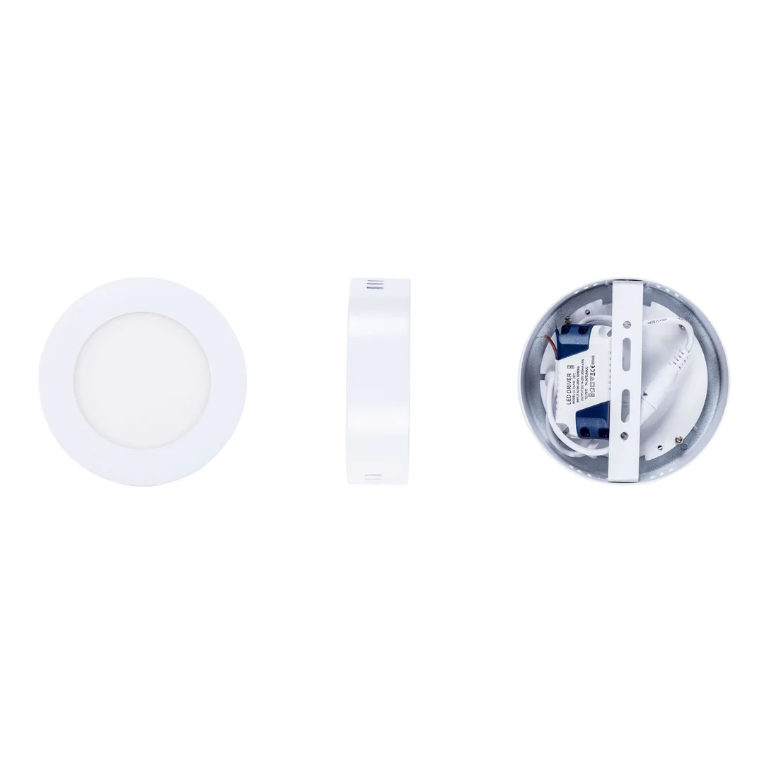 Plafon LED Greenie SOLID okrągły metalowy Ø120 5W CW — zdjęcie 5