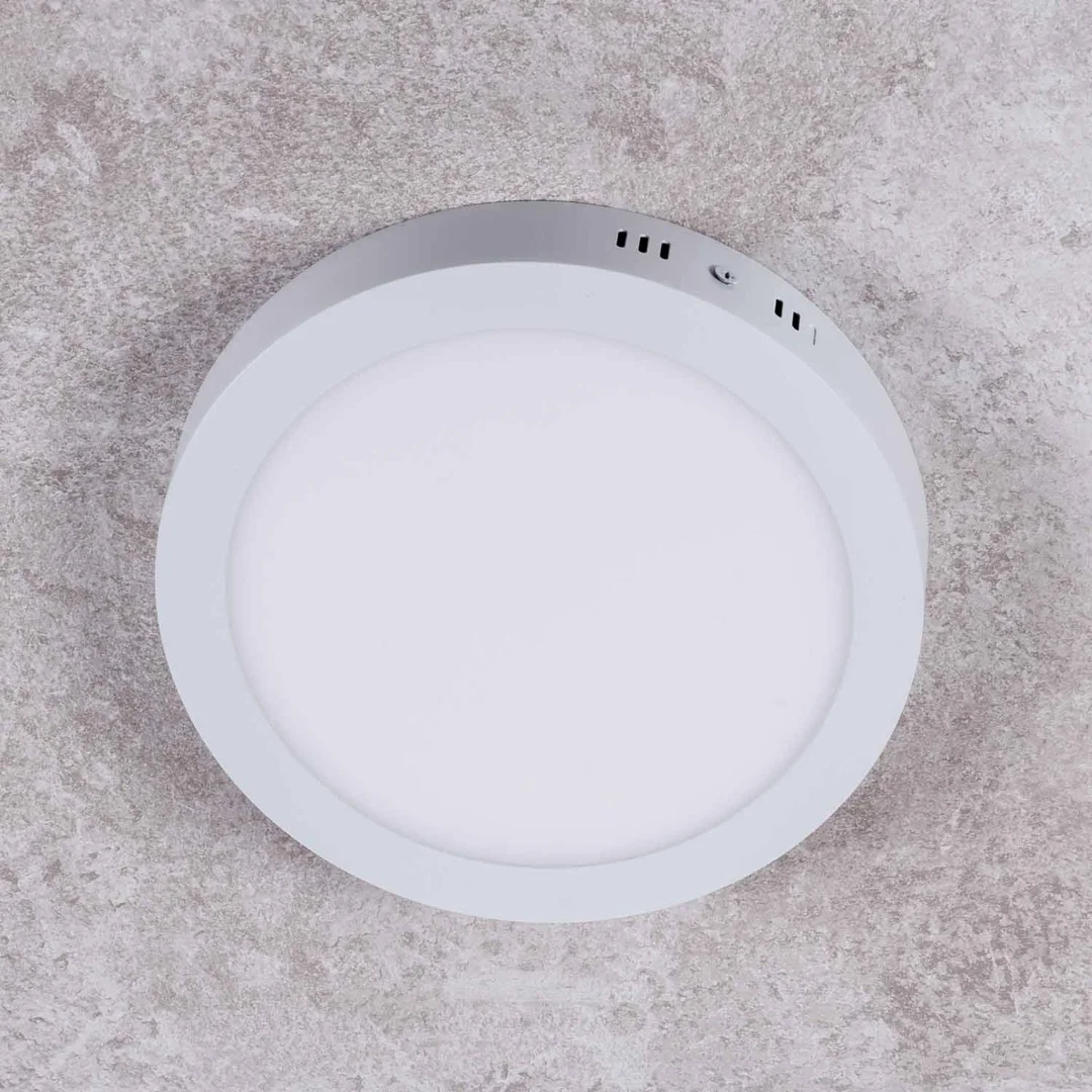 Plafon LED Greenie SOLID okrągły metalowy Ø220 18W NW — zdjęcie 2