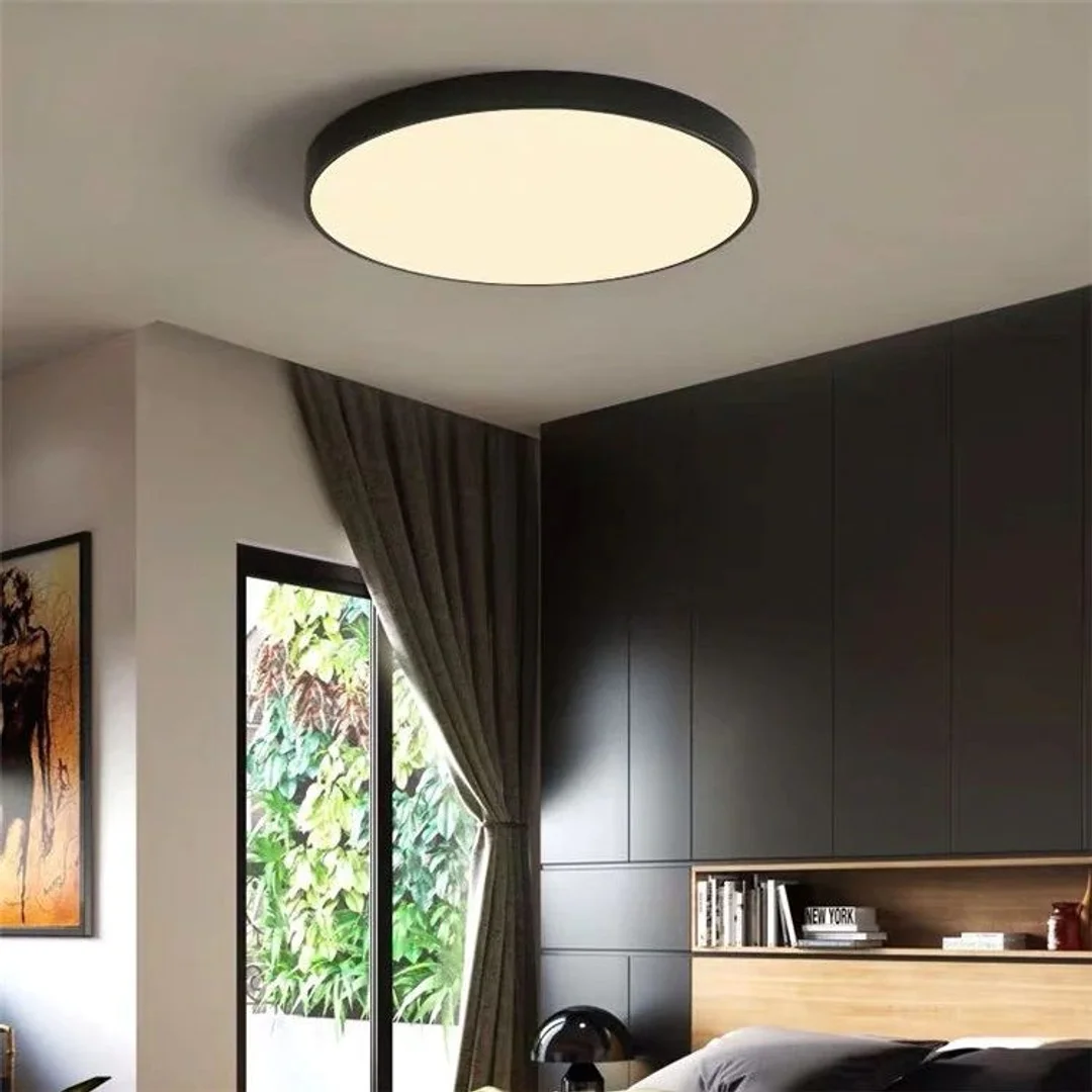 Plafon LED okrągły Abigali 300*50mm 20W 3000K — zdjęcie 5