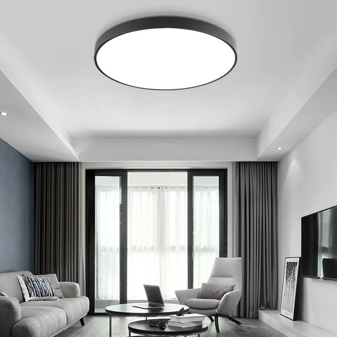 Plafon LED okrągły Abigali 300*50mm 20W 3000K — zdjęcie 7